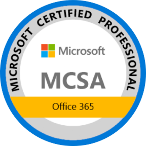 Microsoft Certified Solutions Associate Badge
